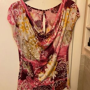 Floral paisley blouse